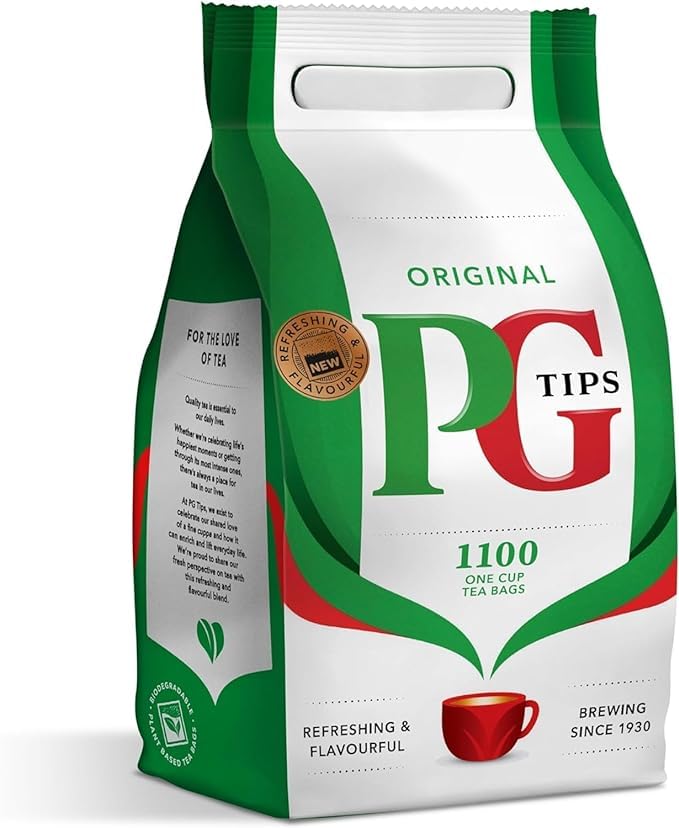 PG Tips One Cup Original Tea Bags (Pack of 1, Total 1100 Tea Bags) - Image 4